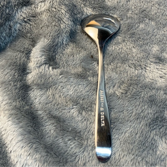 LOT of 12 Alessi Delta Heart Shaped Spoon Coffee Tea Dessert - Picture 7 of 8